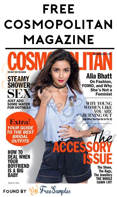 FREE Cosmopolitan Magazine From Silk’n