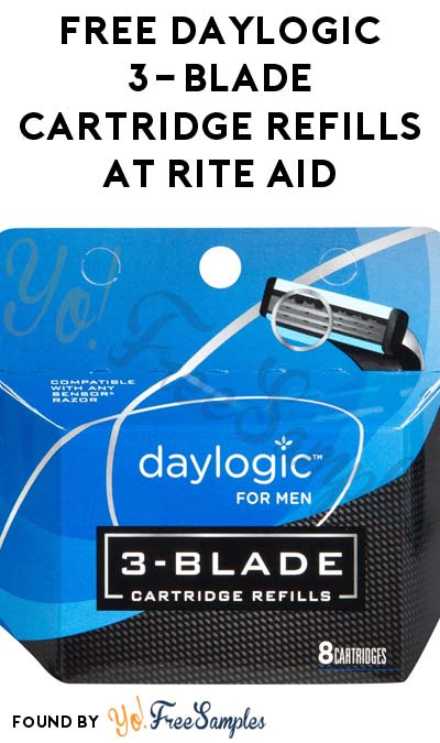 ENDS TOMORROW: FREE Daylogic 3-Blade Cartridge Refills At Rite Aid