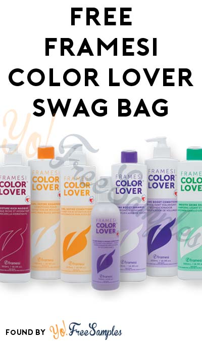 FREE Framesi Color Lover Swag Bag