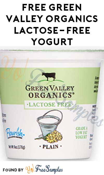 FREE Green Valley Organics Lactose-Free Yogurt (Mom Ambassador Membership Required)