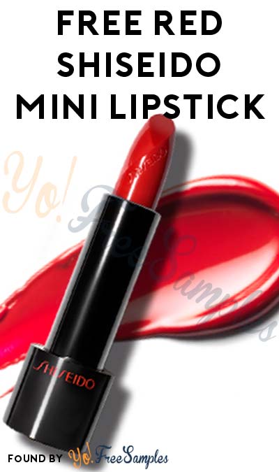 FREE Ruby Copper Shiseido Mini-Lipstick (Facebook Required / Not Mobile Friendly)