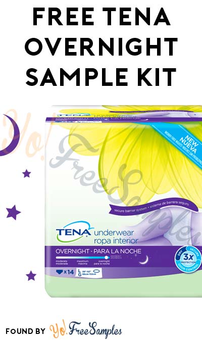 FREE TENA Overnight Sample Kit (Short Survey Required)