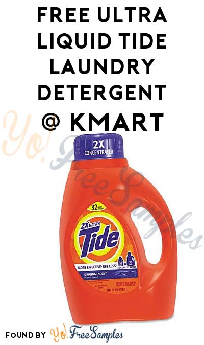FREE Ultra Liquid Tide Laundry Detergent After Kmart Cashback