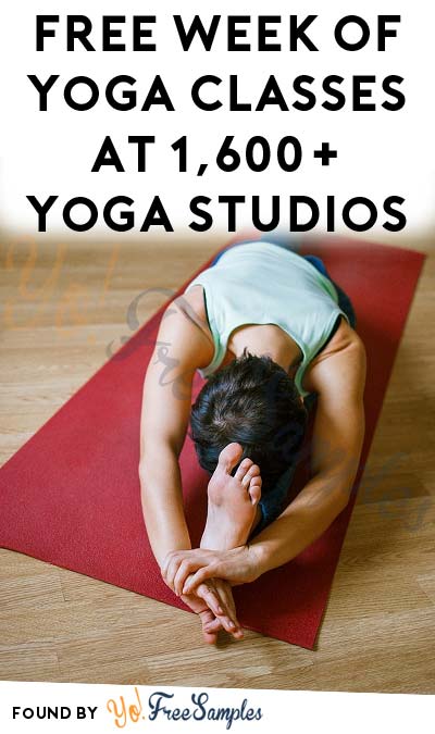 FREE Week Of Yoga Classes At 1,600+ Yoga Studios September 1st Through October 30th