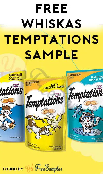 FREE Whiskas Temptations Sample From Walmart [Verified Received By Mail]