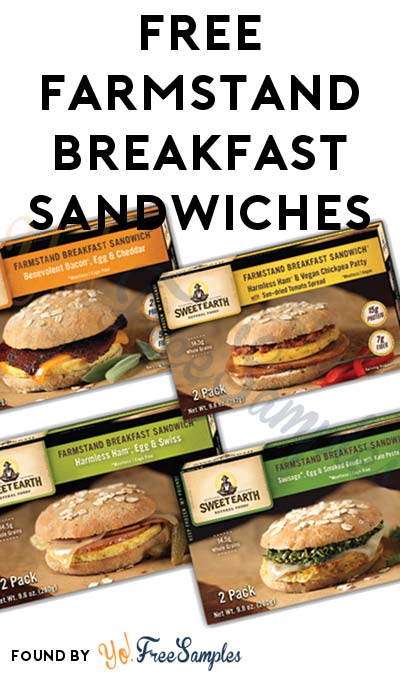 FREE Sweet Earth Foods Farmstand Breakfast Sandwiches (Mom Ambassador Membership Required)