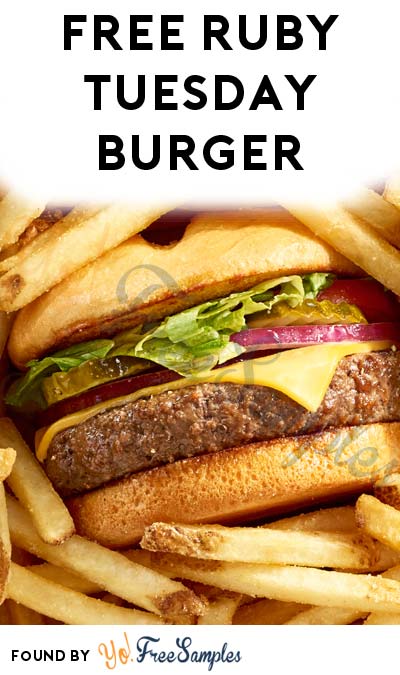 FREE Burger With Entree Purchase At Ruby Tuesday On 9/18 (Quiz Required)