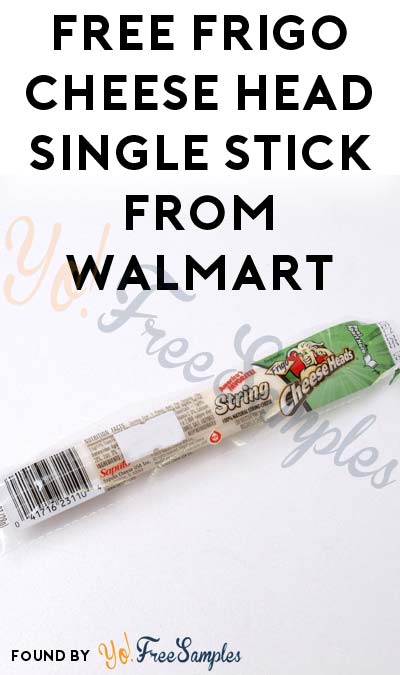 FREE Frigo Cheese Head Single Sticks From Walmart (Coupon Required)
