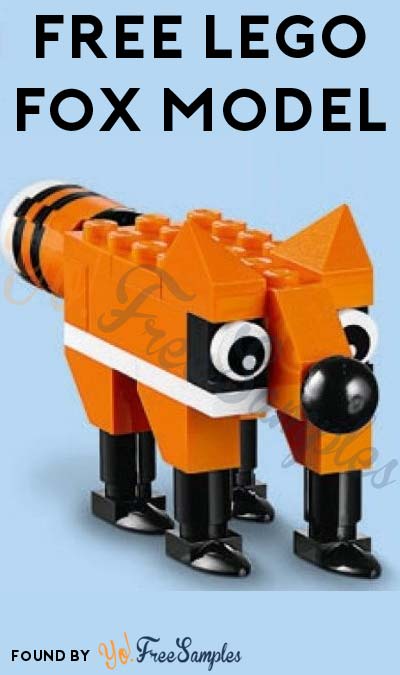 Registration Open: FREE LEGO Fox Model From Mini Model Build Event November 1st/2nd 2016