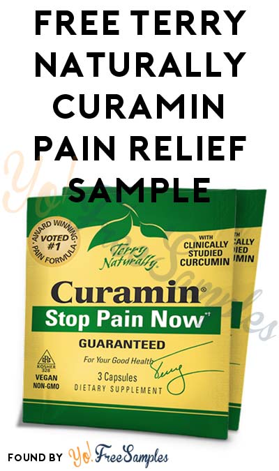 FREE Terry Naturally Curamin Pain Relief Sample [Verified Received By Mail]