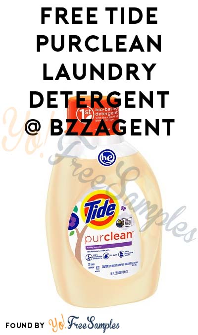 Possible FREE Tide PurClean Liquid Laundry Detergent From BzzAgent