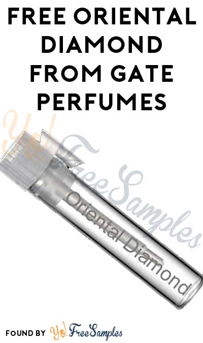 Update: FREE Oriental Diamond Unisex Fragrance From Gate Perfumes