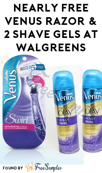 Nearly FREE Venus Razor & 2 Shave Gels at Walgreens (Coupons Required)