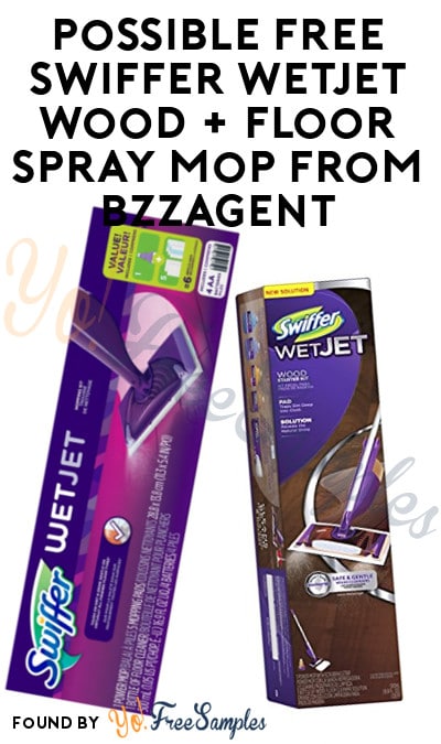 Possible FREE Swiffer WetJet Wood + Floor Spray Mop From BzzAgent