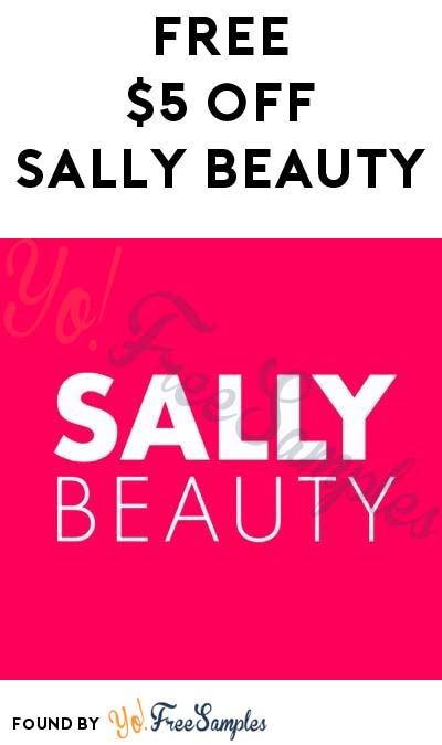 FREE $5 Off Sally Beauty Coupon (Text Required)