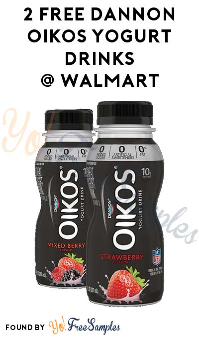 2 FREE Dannon Oikos Yogurt Drinks At Walmart (Coupon & Ibotta Required)