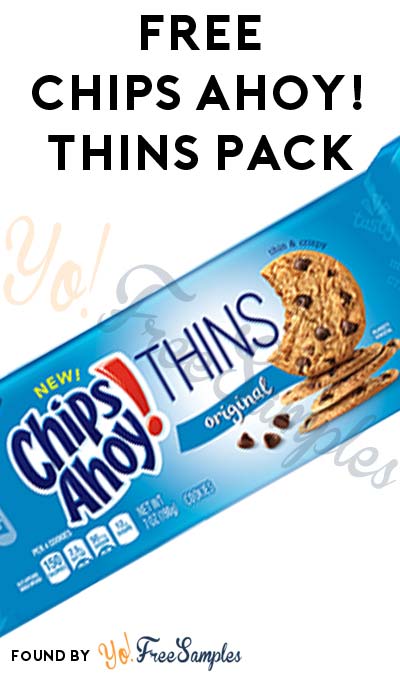 FREE Chips Ahoy! Thins Product Coupon (Facebook Required / Not Mobile Friendly)