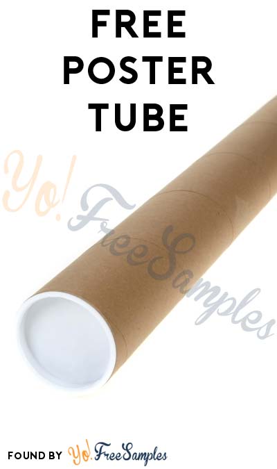 FREE Poster Tube (Healthcare Professionals Only)