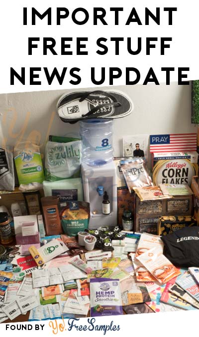 Free Sample News Update: Farmina Pet Food, Nate’s Jerky, Flex-D3 Vitamins, BIOEFFECT EGF Serum Luxury Skincare Sample, eraclea skin care, Bari Life Vitamin Powder, Verified Coffee, GPN Coffee, Fused Coffee, Orgain Organic Protein Powder, Panda Poles Stickers, Mother Nurture 7 In 1 Coffee and Choco Mix, Anti-Snoring Clip, Sleeping Mask & Travel Pillow from Anti Snoring Center, AMC Tickets, Snickers Coupons, LivRelief Pain Relief Cream, Graze Snack Boxes, Nature’s Bounty Melatonin, Vans Sandals, Rufus Teague Meat Rub & Dutch Master “Legend Takes Time” T-Shirt