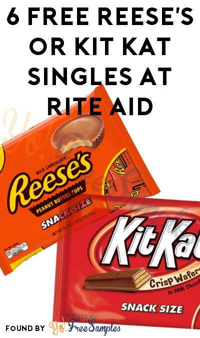 6 FREE Reese’s or Kit Kat Singles At Rite Aid