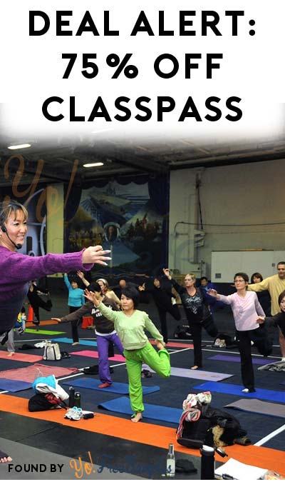 DEAL ALERT: 75% OFF ClassPass Fitness Classes Across Multiple Gyms Near You (Select Cities)
