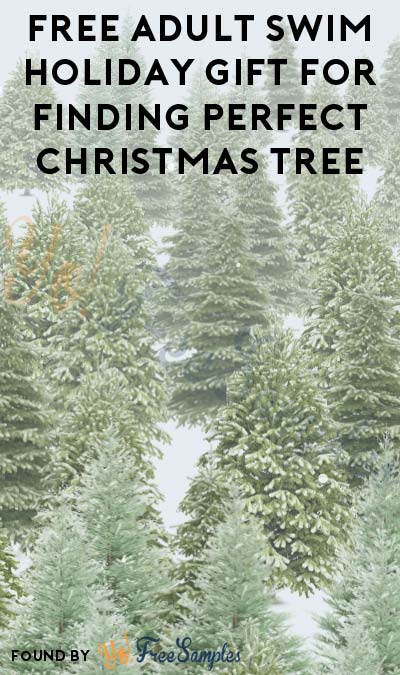 FREE Adult Swim Holiday Gift For Finding Perfect Christmas Tree (Lots Of Clicking Required)