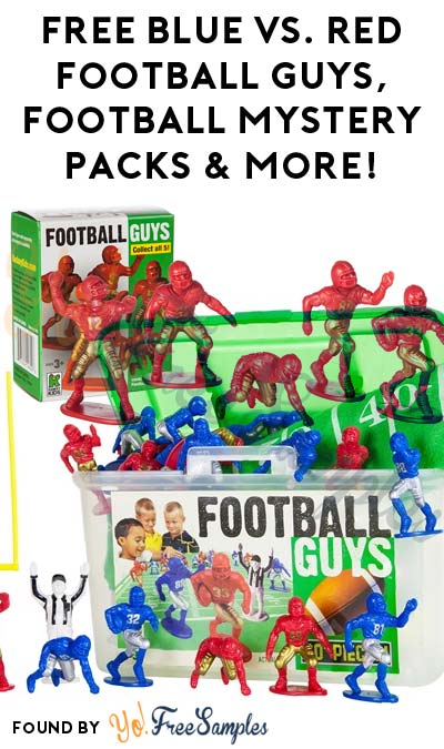 FREE Blue vs. Red Football Guys, Football Mystery Packs & More! (Must Apply To Host Tryazon Party)
