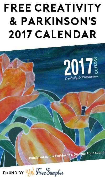 FREE Creativity & Parkinson’s 2017 Calendar