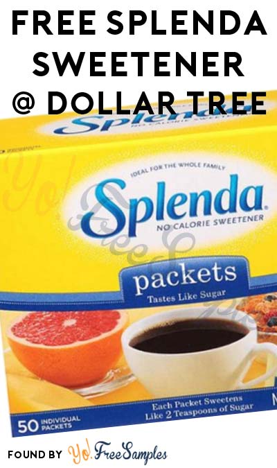 FREE Splenda Sweetener At Dollar Tree (Coupon Required)