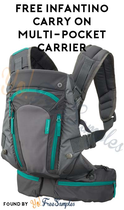 Possible FREE Infantino Carry On Multi-Pocket Carrier (Must Apply)