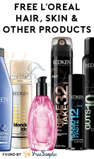 FREE L’Oreal Haircare, Skincare & Other Products For Joining Tester Panel (Survey Required)