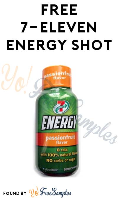 FREE 7-Eleven Energy Shot (Mobile App Required)