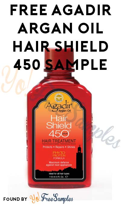 FREE Agadir Argan Oil Hair Shield 450 Sample