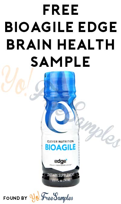 FREE BioAgile Edge Brain Health Supplement Sample