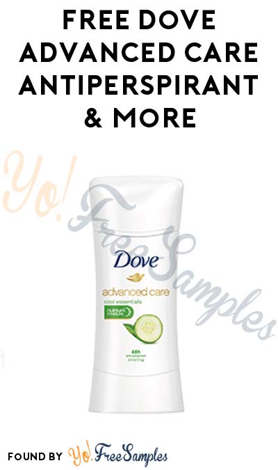 FREE Dove Advanced Care Antiperspirant & More (Apply To HouseParty.com)