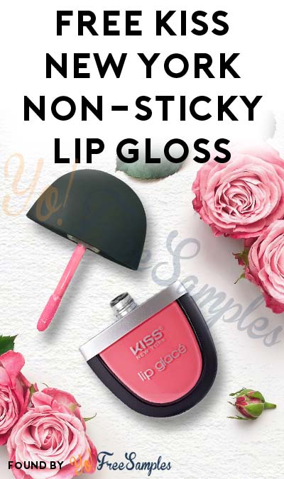 FREE KISS New York Non-Sticky Lip Gloss