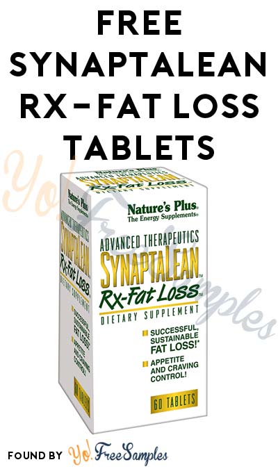 FREE SynaptaLean Rx-Fat Loss Tablets