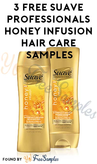 Women Only: 3 FREE Suave Professionals Honey Infusion Hair Care Samples From CrowdTap For Completing Mission