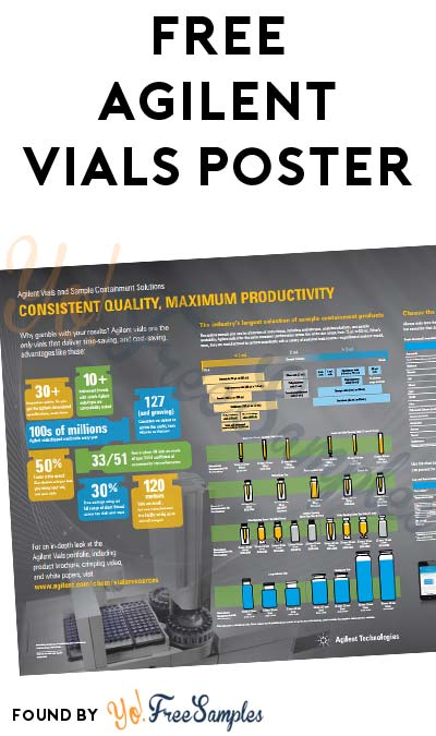 FREE Agilent Vials Poster