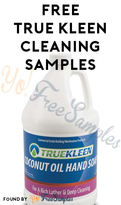 FREE True Kleen Cleaning Samples