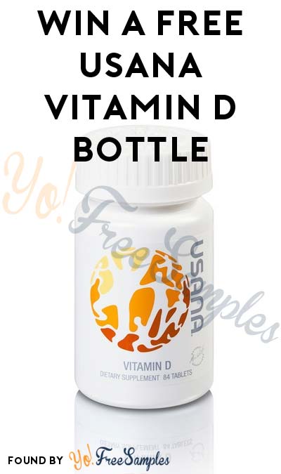 Win A FREE USANA Vitamin D Bottle From Dr. Oz