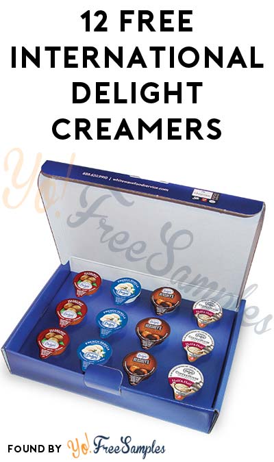 12 FREE International Delight Creamers (Food Service Only)