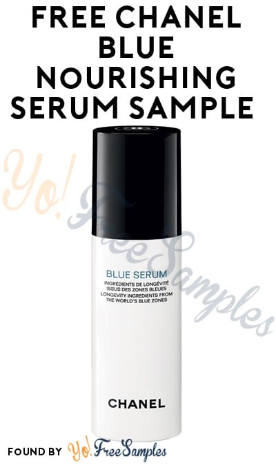 FREE Chanel Blue Nourishing Serum Sample (Facebook Mobile Site Required)