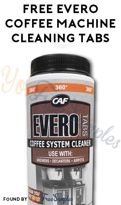 FREE EVERO Coffee Machine Cleaning Tabs (Email Confirmation Required)