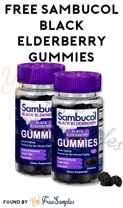 FREE Sambucol Black Elderberry Gummies, Coupons & More (Mom Ambassador Membership Required)