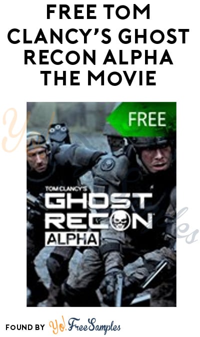 FREE Tom Clancy’s Ghost Recon ALPHA the Movie