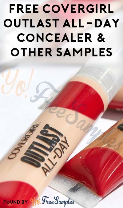 Possible FREE COVERGIRL Outlast All-Day Concealer & Other Makeup For Becoming Covergirl Insider (Must Apply)