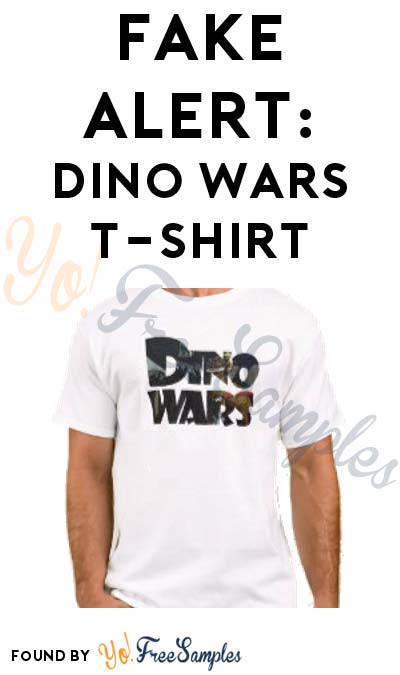 FAKE ALERT: Dino Wars T-Shirt