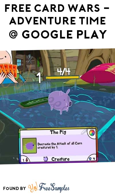 FREE Card Wars – Adventure Time On Android/Google Play (Normally $2.99)