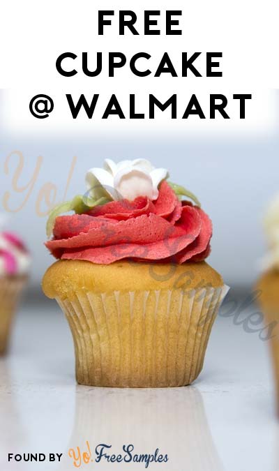 TODAY ONLY: FREE Cupcake At Walmart Stores From Noon – 4PM